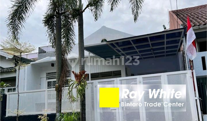 Rumah Rapih, Siap Huni, Modern Minimalisdalam Komplex Bintaro Sektor 9