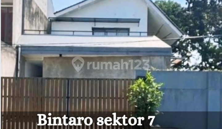Rumah Cantik, Siap Huni, Modern Minimalis Dalam Komplex Elite di Bintaro Jaya Sektor 7