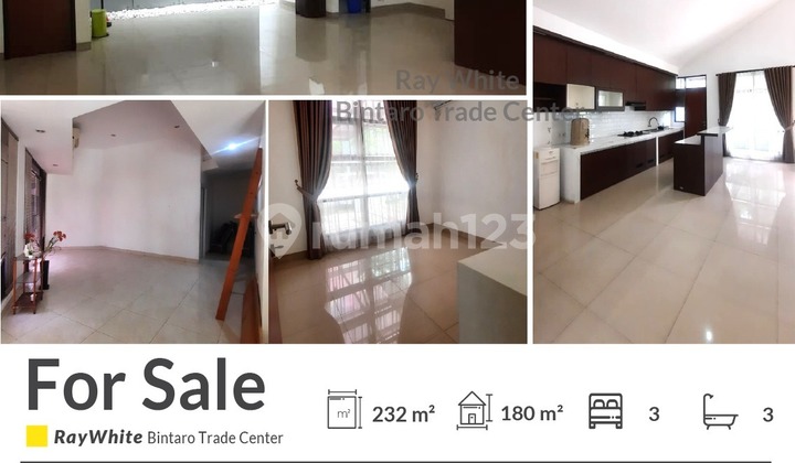Rumah Hook, Cantik, Bagus, Siap Huni Dalam Komplex Bintaro Jaya Sektor 9 Rumah Hook, Cantik, Bagus, Siap Huni Dalam Komplex Bintaro Jaya Sektor 9