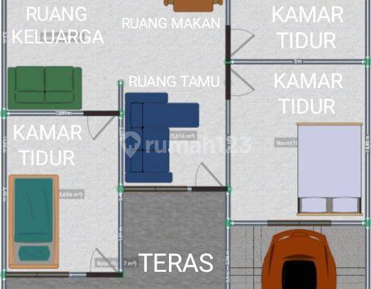 Rumah Rapih, Siap Huni, Sudah Renovasi Dalam Komplex Di Puri Beta, Ciledug 2