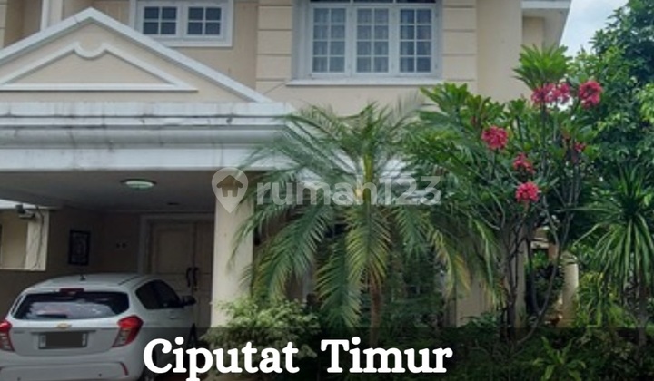 Hook House, Classic, Ready to Occupy in Complex in East Ciputat, Near MRT Lebak Bulus and Pondok Ranji Train Station