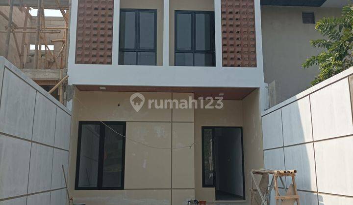 Rumah Baru 4 Kamar 3 Menit Ke Jalan Raya Bkt Perum Abadi Jak Tim 2