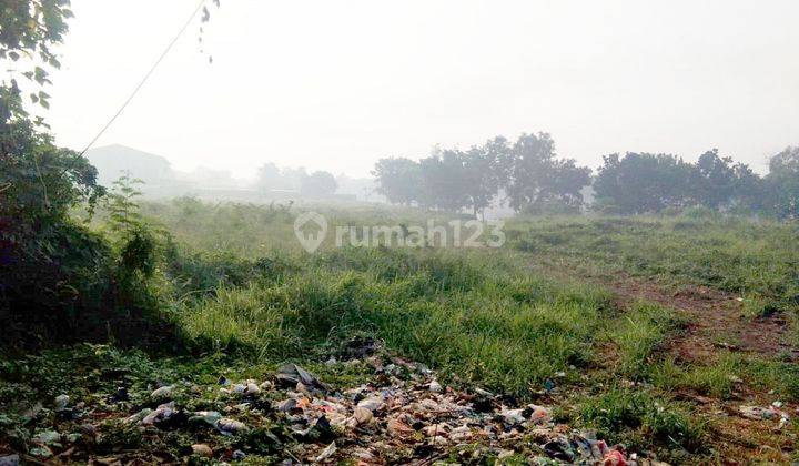 Tanah Zona Industri Pinggir Jalan Raya Narogong Cileungsi 2