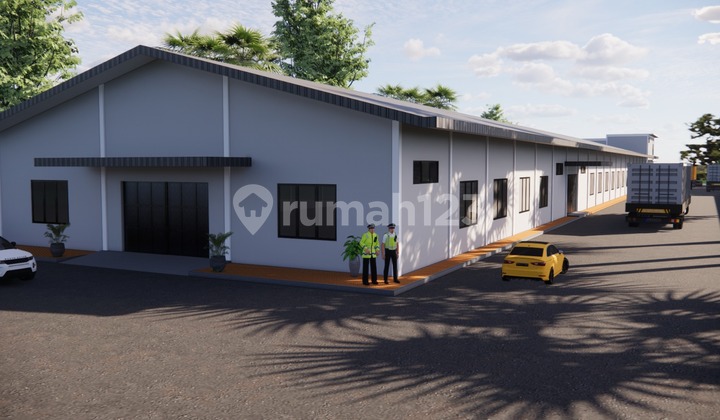New warehouse ready to be built near the Sumberjaya Majalengka toll gate.