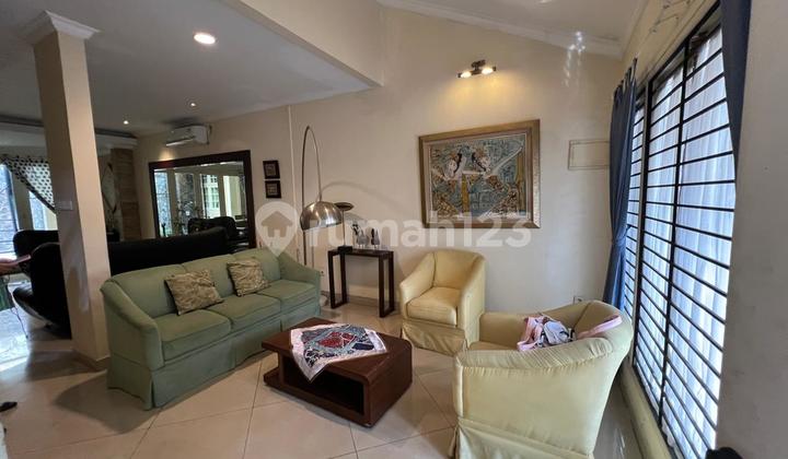 Rumah Siap Huni 2 Lantai, 3kt, 2km, Furnished.lokasi Premium Jakarta Selatan Dekat Pim, Mrt Lebak Bulus & Transjakarta. Jalan Lebar, Lingkungan Aman