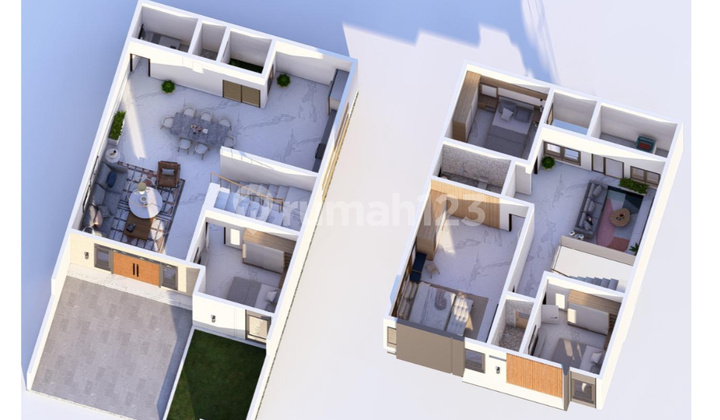 Rumah 2 Lantai Metland Puri Tangerang Baru Bangun  2