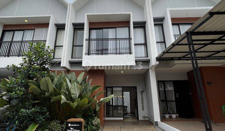 Dijual Bekas Rumah Contoh Cluster Suma Village Karawaci Furnish 1