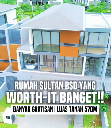 Dijual Rumah Incaran Sultan, Ter-Worth It Daerah Se-BSD!! Dijual Rumah Incaran Sultan, Ter-Worth It Daerah Se-BSD!!