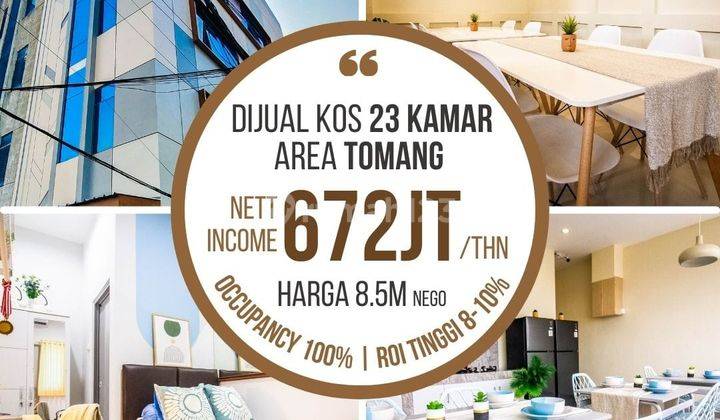 Rumah Kost 5lt Furnished di Vince Residence vr , Jakarta Pusat 1