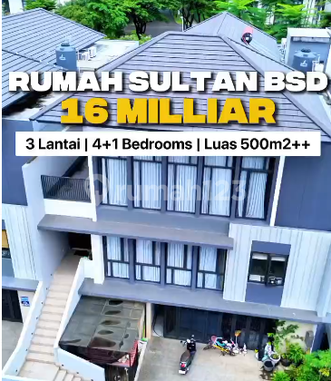 DIJUAL!! Rumah sultan terbesar lokasinya di Pusat Kota BSD , rata2 yg beli disini pengusaha atau pembisnis DIJUAL!! Rumah sultan terbesar lokasinya di Pusat Kota BSD , rata2 yg beli disini pengusaha atau pembisnis