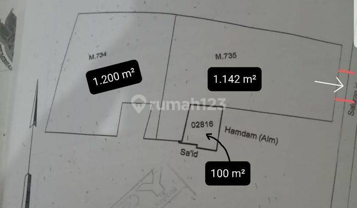 Tanah Bagus Lokasi Strategis  1