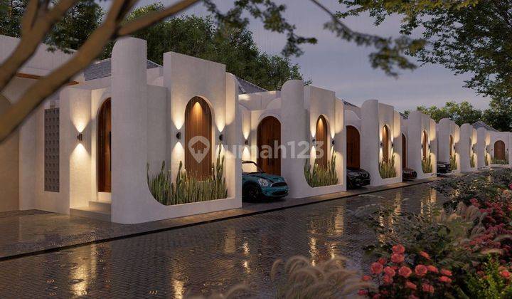 Villa Berkonsep Mediterranean di Kawasan Premium Ungasan 1