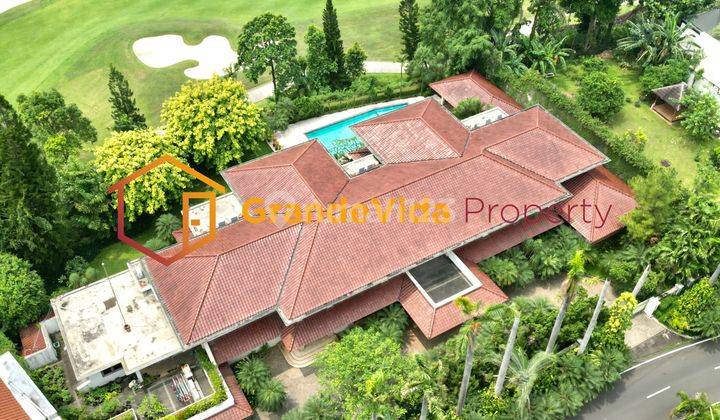 Pondok Indah Rumah Mewah, View Halaman Belakang Ke Lapangan Golf 1