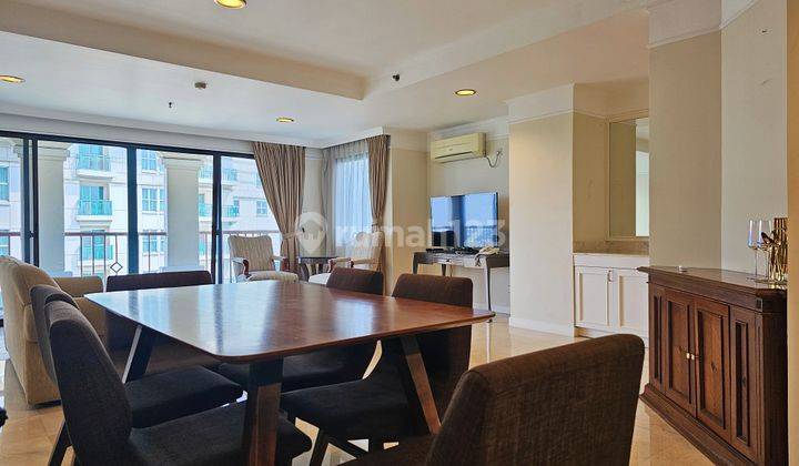 Apartment 3 Bedroom Fully Furnished View Golf Dekat Jis Dan Pim 2