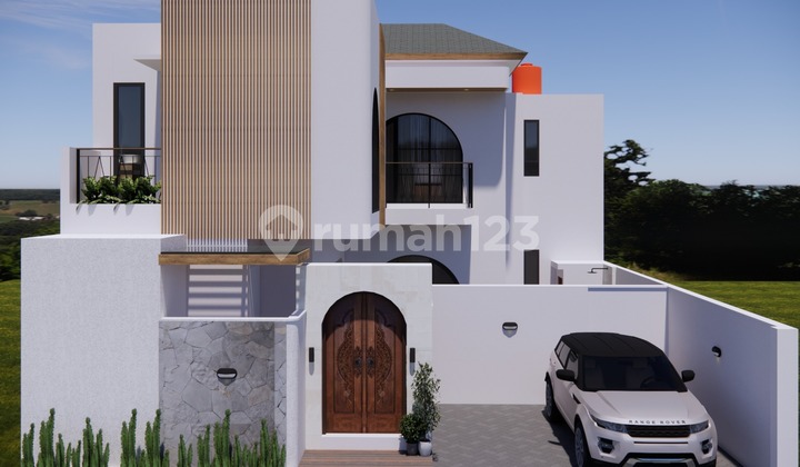 Vila Mewah Mediteranian Dekat Ke Pantai Melasti Di Ungasan