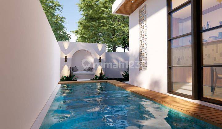 DIJUAL VILLA MINIMALIS MODERN di jalan mumbul nusa dua SHM 1