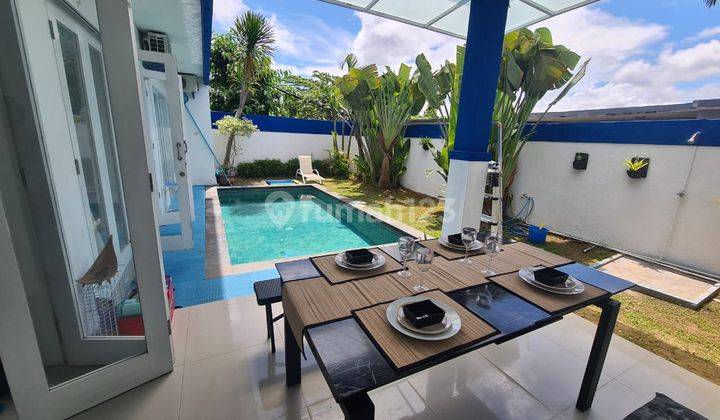 DIJUAL VILLA MINIMALIS DENGAN VIEW LAUT DI JIMBARAN 1