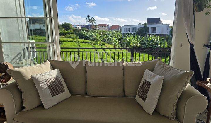 Villa with Spectacular Rice Field Views Walking Distance to the Beach in Canggu
