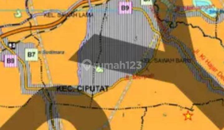 Harus Tersewa kavling Komersial Jl. Merpati Raya Bintaro, Tangerang Selatan  2