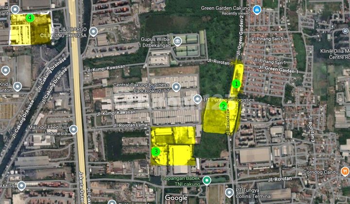 Affordable Land in Rorotan Industrial Area, Can Be Split According to Needs