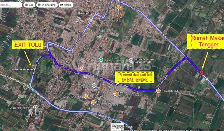 For Sale Premium Land in Direjoso, Pasuruan, Hotel Bonus