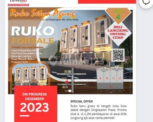 Ruko Baru Gress Kalilarangan Solo 1