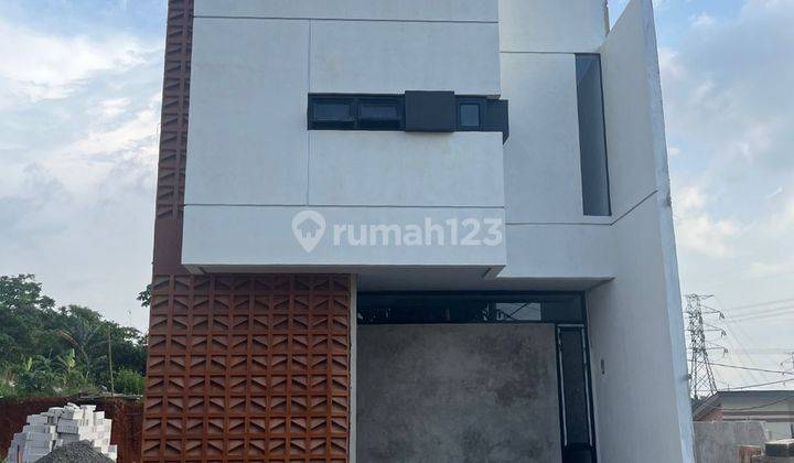 Rumah Dua lantai di pondok petir harga satu lantai dekat unpam 1