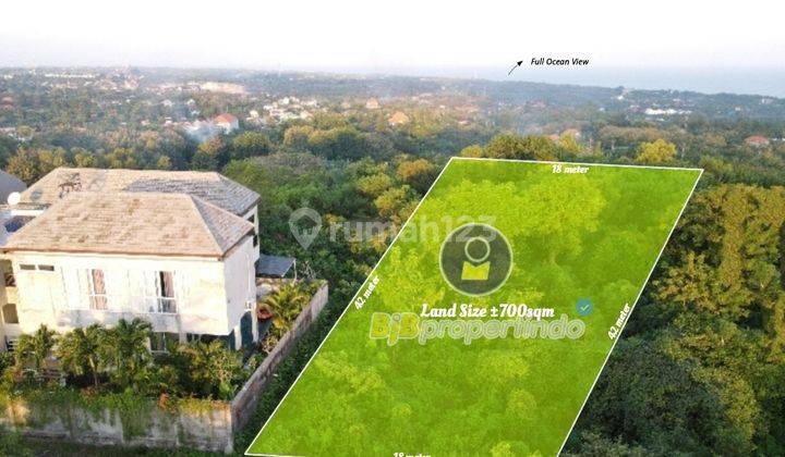 CEPAT DAN SANGAT MURAH, LOKASI TANAH EXCLUSIVE - OCEAN VIEW/ VIEW LAUT DI JL. RAYA ULUWATU, UNGASAN KUTA SELATAN BADUNG  BALI 1