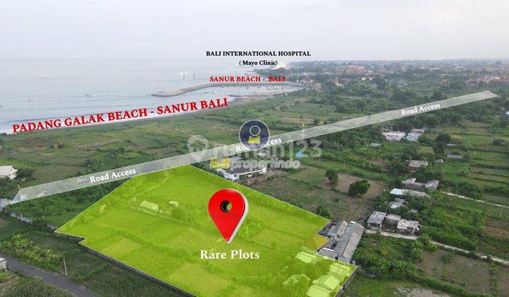 KAN PREMIUM OCEAN VIEW LAND IN PADANG GALAK BEACH - SANUR BALI 1