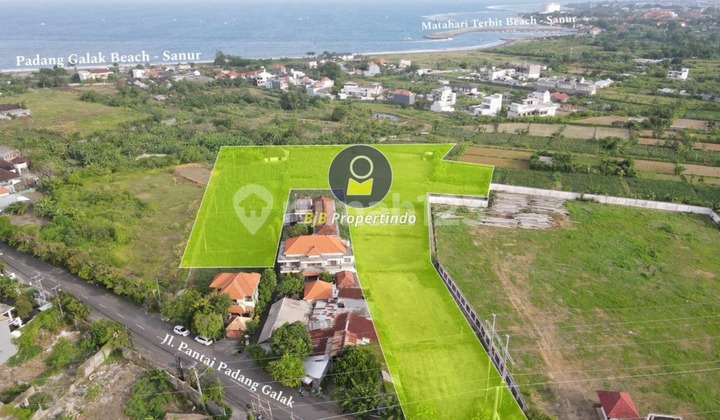 Land Plot for Rent at Padang Galak Beach Location - Sanur, Bali