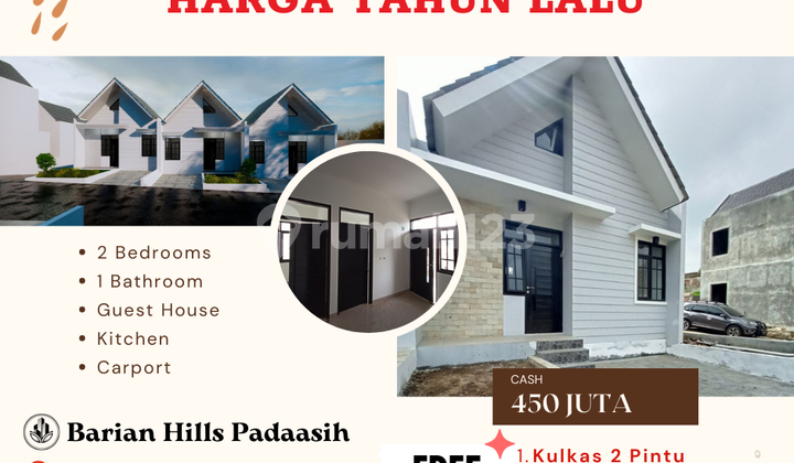  Tahun Baru Harga Tahun Lalu, Berlaku Free Furnish Lokasi Asri 1