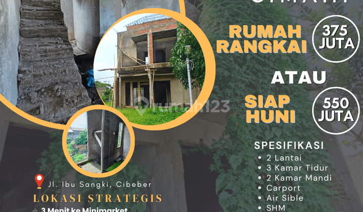  Rumah di Pusat Kota Cimahi Dkt Tol Baros, Harga Dibawah 600jt 1