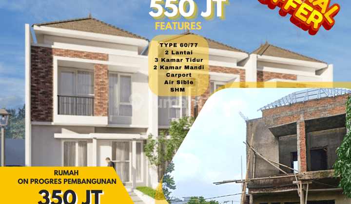 Rumah Cibeber Sgt Strategis, On Progres Pembangunan, Turun Harga  1