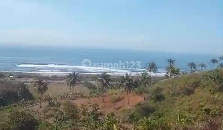 Tanah 3 sisi muka pinggir pantai akses truk Tegal Buleud Sukabumi 1