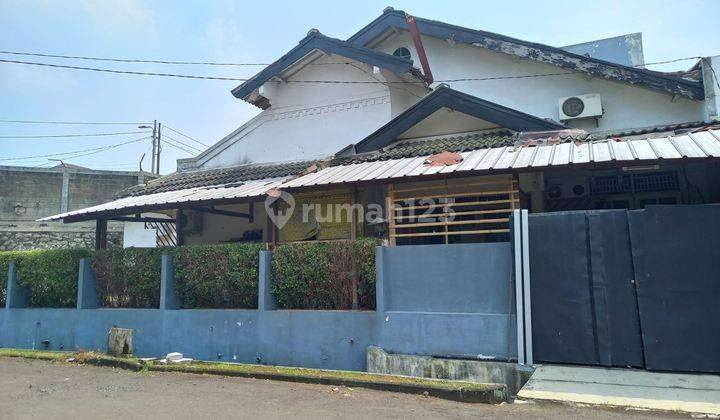 Rumah Sektor 9 Bintaro dlm cluster, pojok ada tanah kosong..... 1