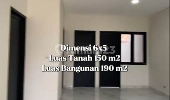 Rumah baru dibangun dg lokasi dekat dg univ Pembangunan Jaya, st Juramangu, BXC dan cluster bary Bintaro Jaya... 2