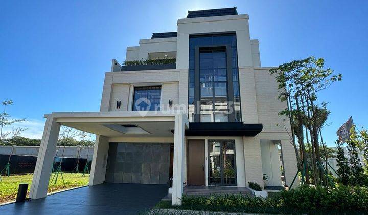 Cluster Tresor Bsd Rumah Mewah 3 Lantai Ada Lift, Lantai Marmer Import 1