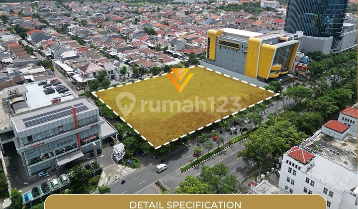 Kavling Komersial Persis Sebelah Hartono Merr Lokasi Prime Terbaik 1