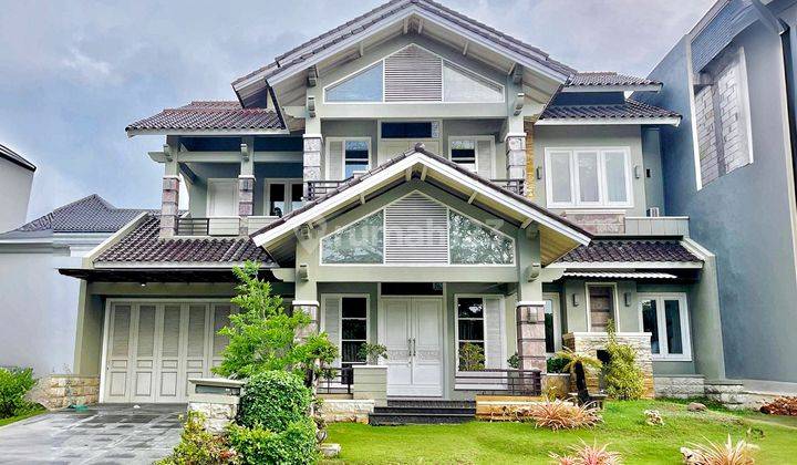 Rumah Mewah Full Furnished Lantai Marmer Taman Golf Citraland Sby 1