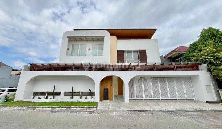 Rumah Mewah Full Furnish Kebonsari Elveka Graha Mas Mediterran 1