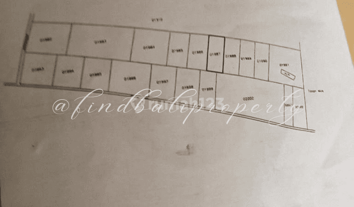 Sebidang Tanah Kecil Lingkungan Villa di Sanur SHM 8