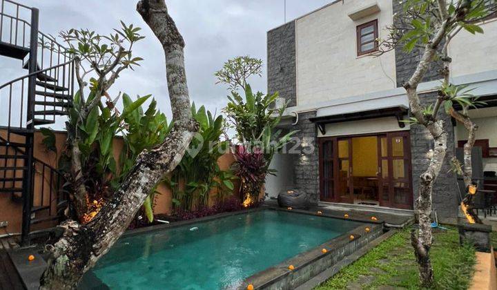 Villa Tropical Pemandangan Sungai Asri Di Kemenuh Ubud 1