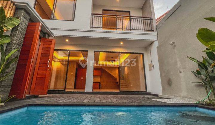 Villa Modern Minimalist Semi Furnished Baru di Berawa Canggu, Tibubeneng 2