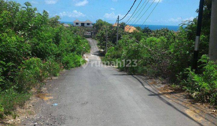 Sebidang Tanah View Laut Lokasi Dekat Komplek Airis Villa Ungasan 1