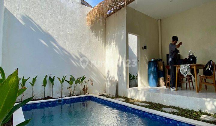 Ready For Lease Rent Santorini Villa In Sanur Bali. 2