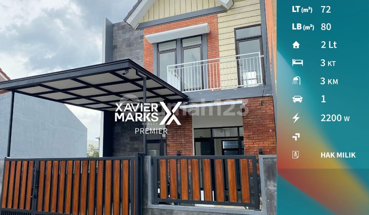 Super Murah Rumah Modern di Jalan Ikan Ikan Blimbing Kota Malang 