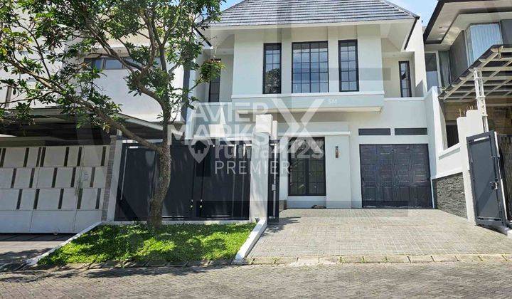 Rumah Baru di Greenwood Araya Malang Row Jalan Lebar 1