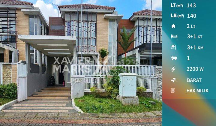 Termurah Rumah Furnish 2 Lantai Di Villa Puncak Tidar Malang  1