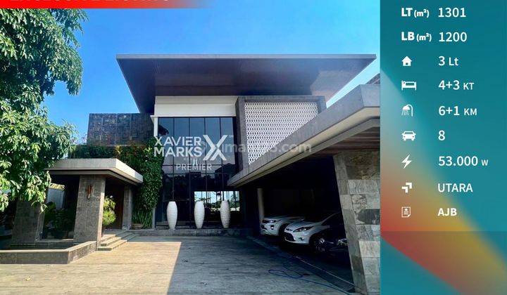 Rumah Luxury Tropis Modern di Villa Puncak Tidar Malang 1