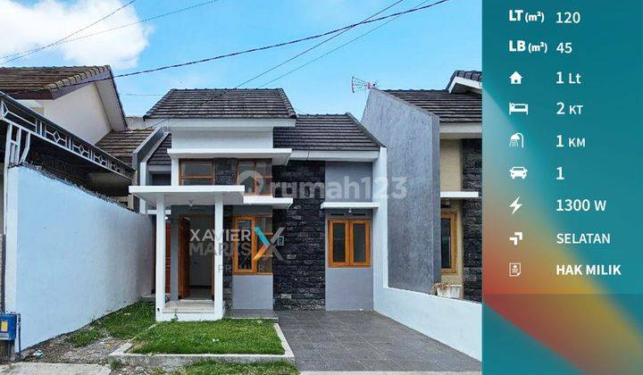 Rumah Minimalis di Arumba Utama, Tunggulwulung Malang  1